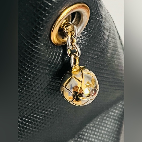 Bottega Veneta Black Leather shoulder bag  Purse Large handbag w Strap - Picture 3 of 15